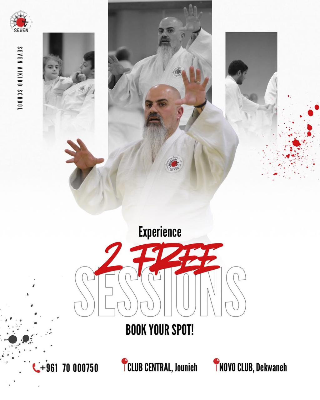 Two free sessions — book your spot