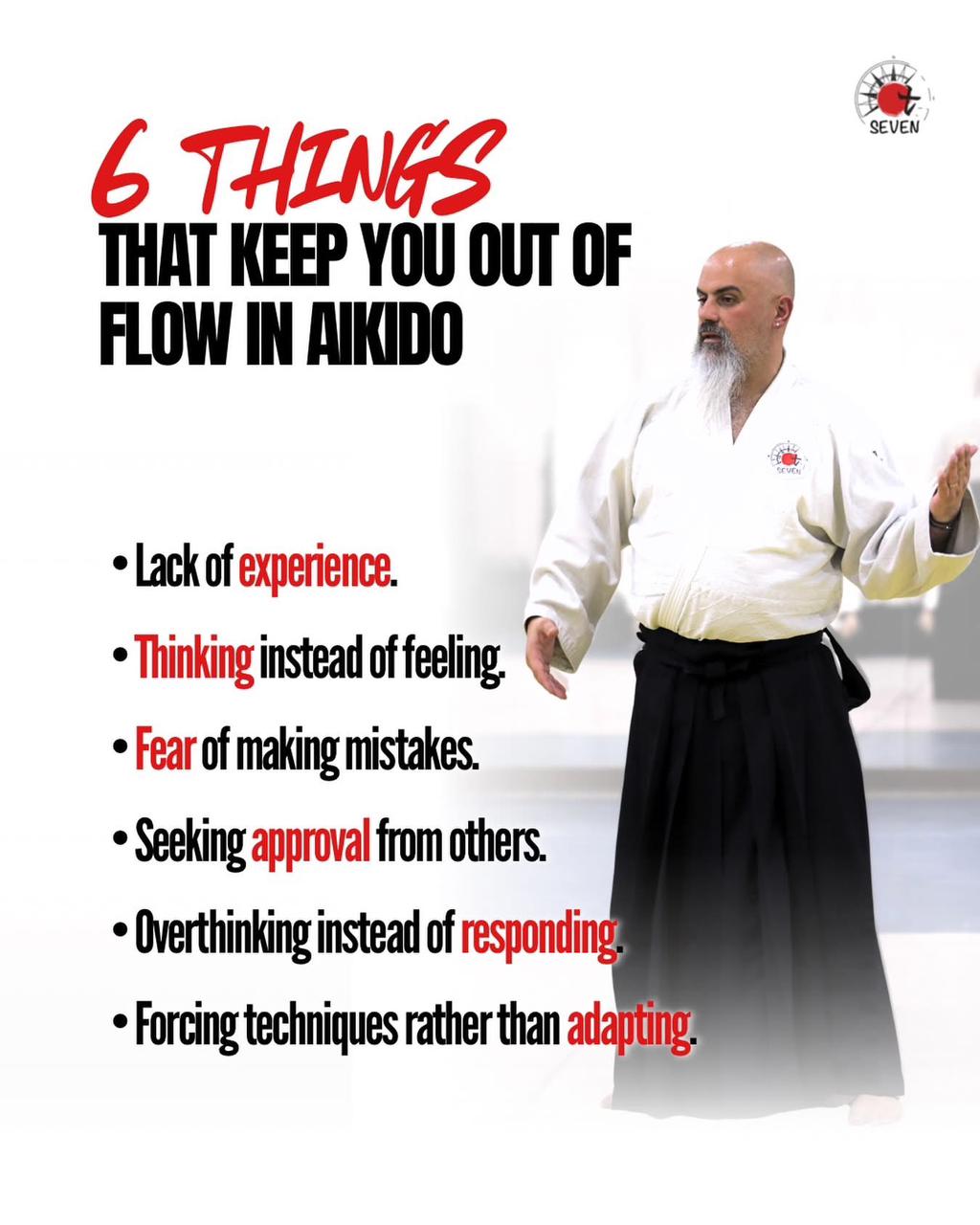 Six things that keep you out of flow in Aikido